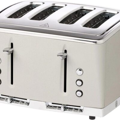 Russell Hobbs Stone Textured 4 Slice Toaster