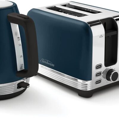 Sunbeam Chic Collection Kettle and Toaster Pack Up Set